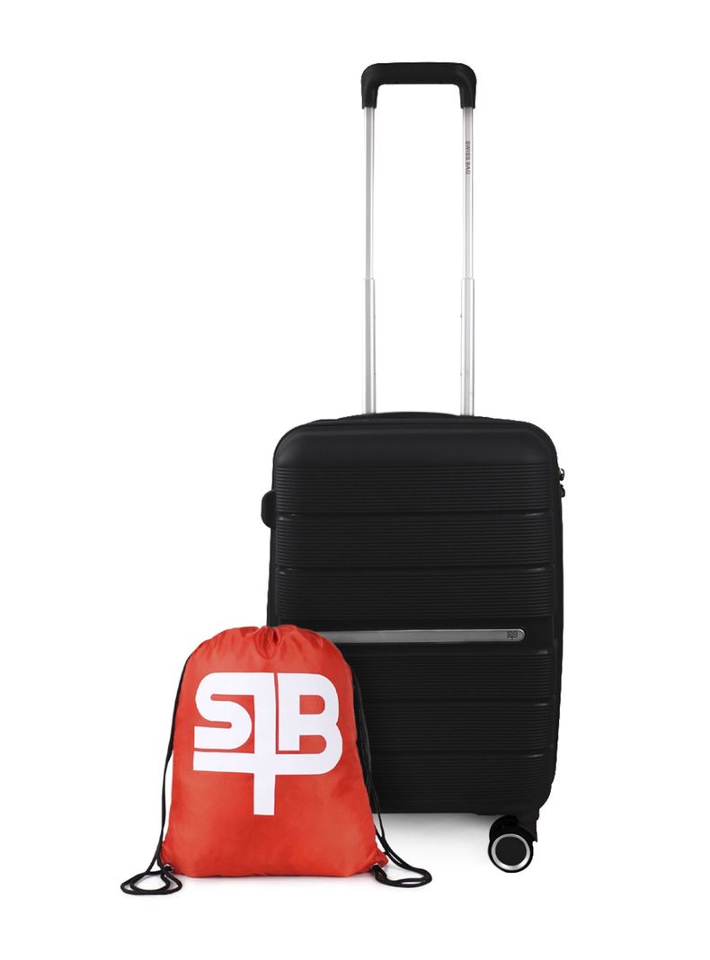 Maleta cabina S (10 Kg) Xpos Negro + Morral de regalo -0