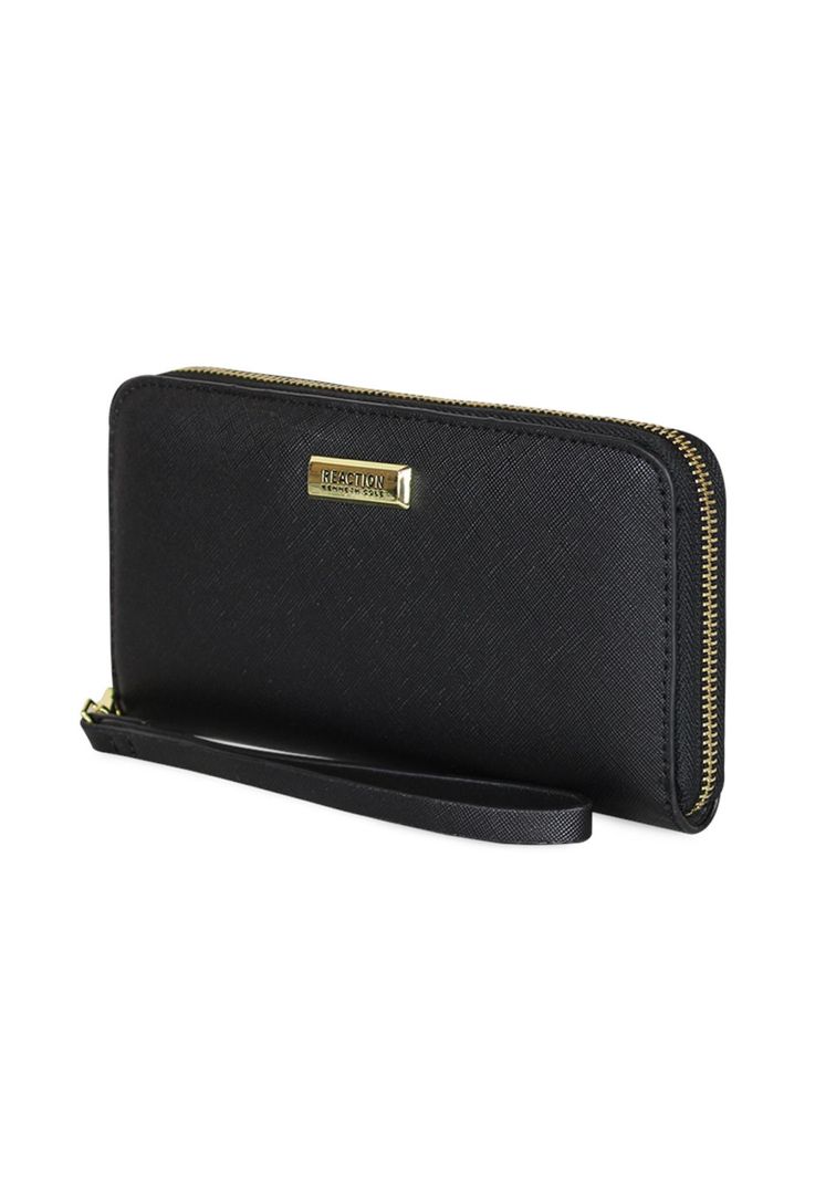 Pack Billetera Jaeda negra + Pañuelo Omani negro Kenneth Cole-1