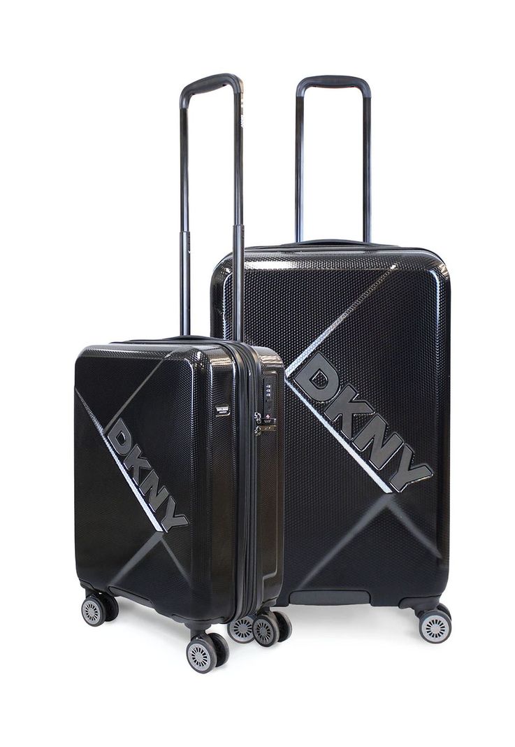 Pack 2 Maletas S 10kg + M 20kg Donna Karan Your Call negra DKNY