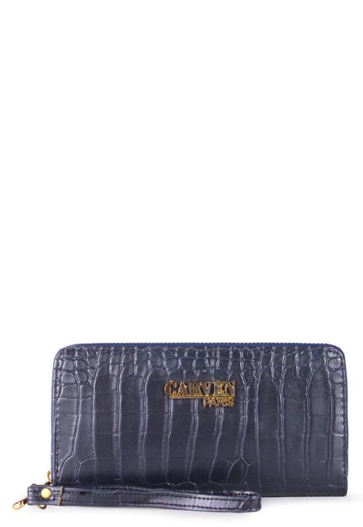 Billetera de mujer Jade azul Carven