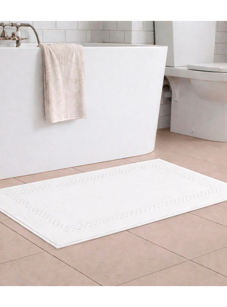 Toalla de piso SIGNATURE Nautica Home 100% algodon 56x86cm Blanco