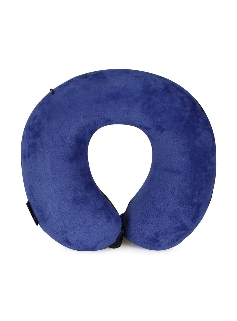 Almohada de viaje Memory Foam Azul Nautica-2