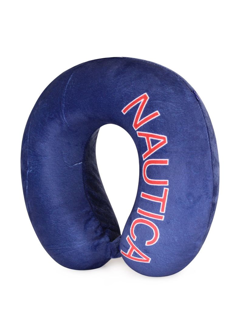 Almohada de viaje Memory Foam Azul Nautica-0