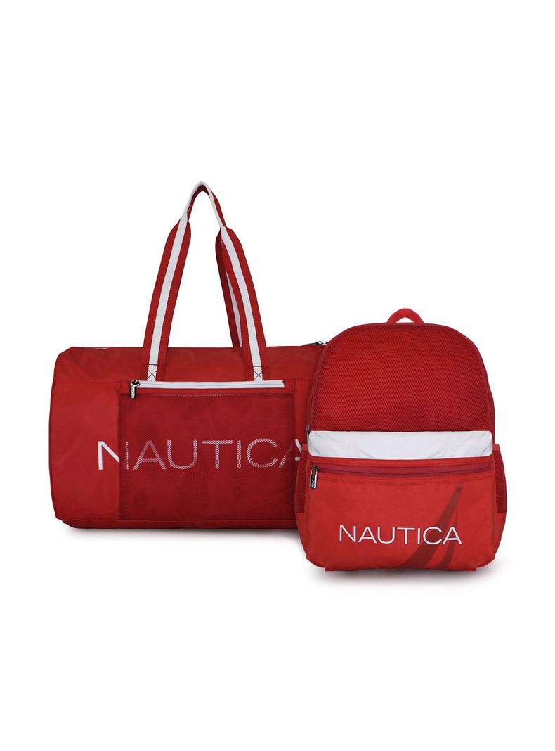 Bolso Aries + Mochila Stark Rojo-0