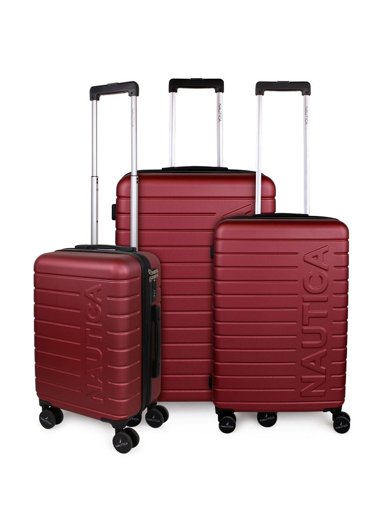 Set Maletas Argo L+M+S Roja-0