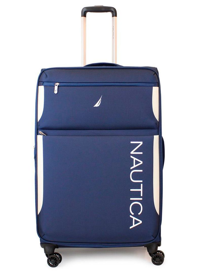 Maleta blanda de tela grande Nautica Marbella L 23kg azul