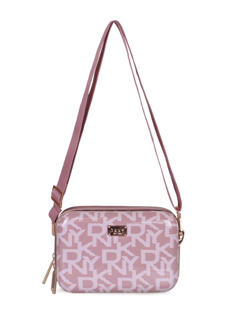 Croosbody Signature Rosa-Blanco Donna Karan -0
