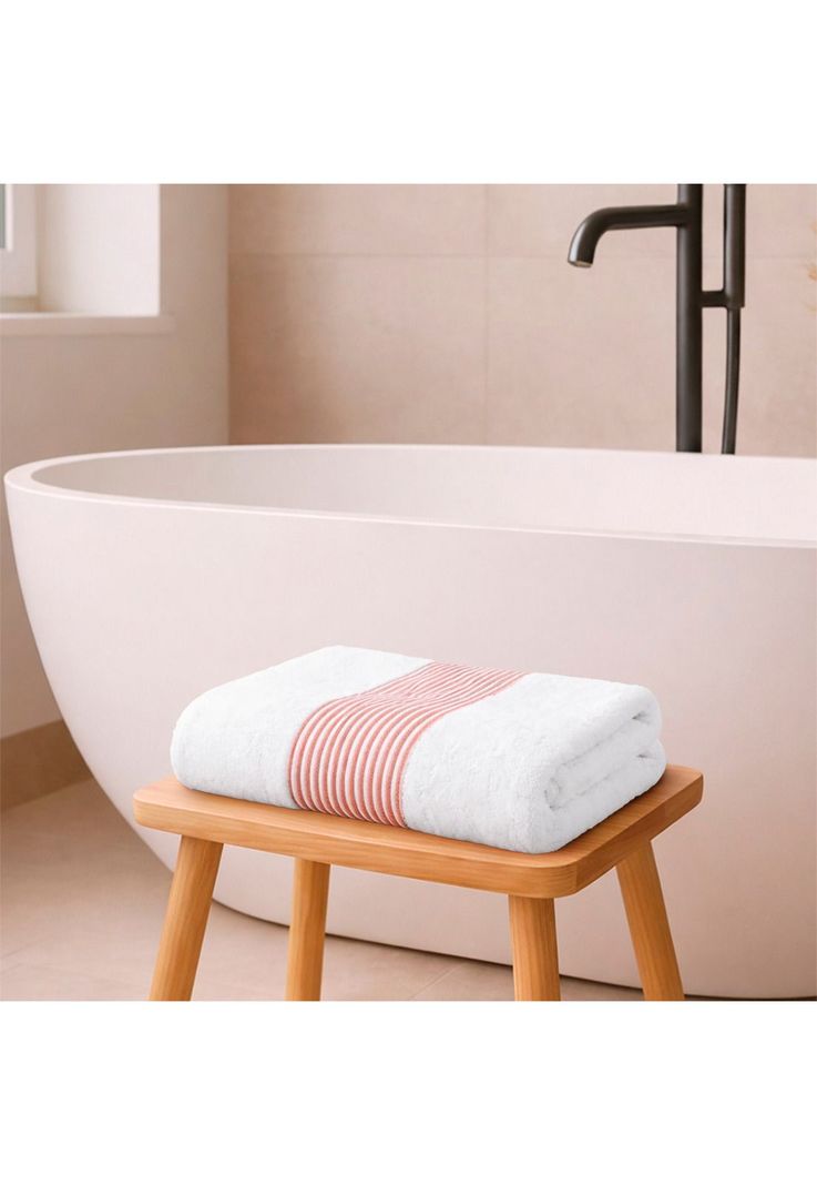 Toalla de Bano Cuerpo MAV Nautica Home 100% algodon suave 76x137cm rojo