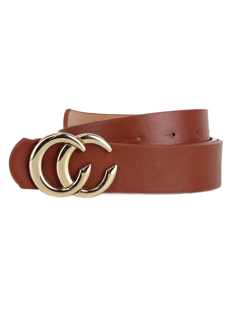 Cinturon Ovar Marron-0