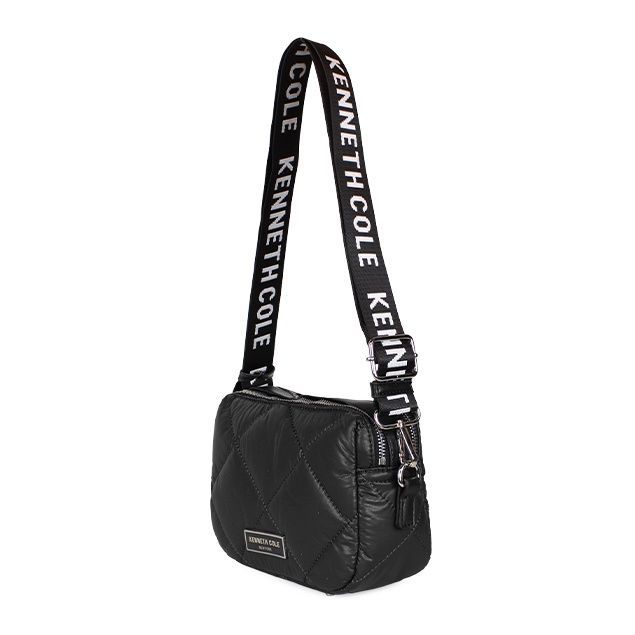 Pack Cartera acolchada Peyton Negro + Billetera Abella Negro -1