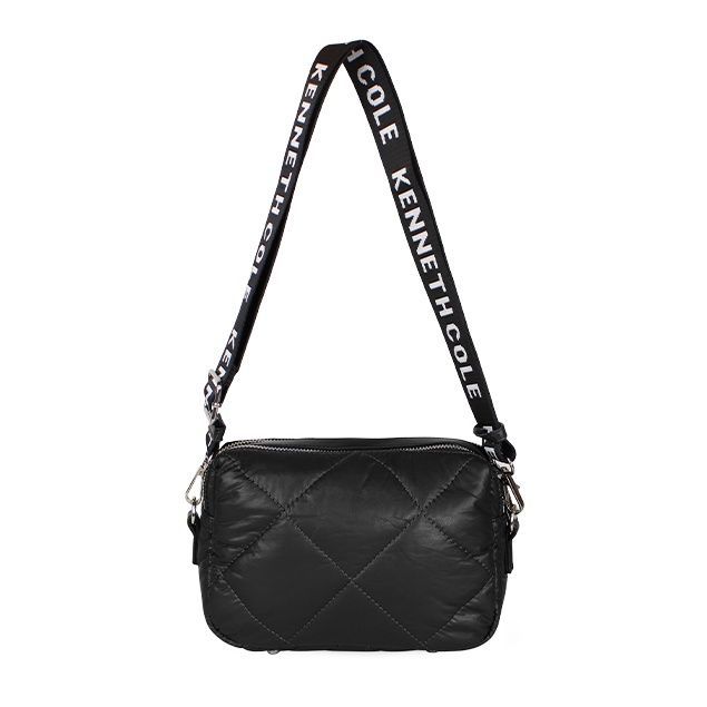 Pack Cartera acolchada Peyton Negro + Billetera Abella Negro -2