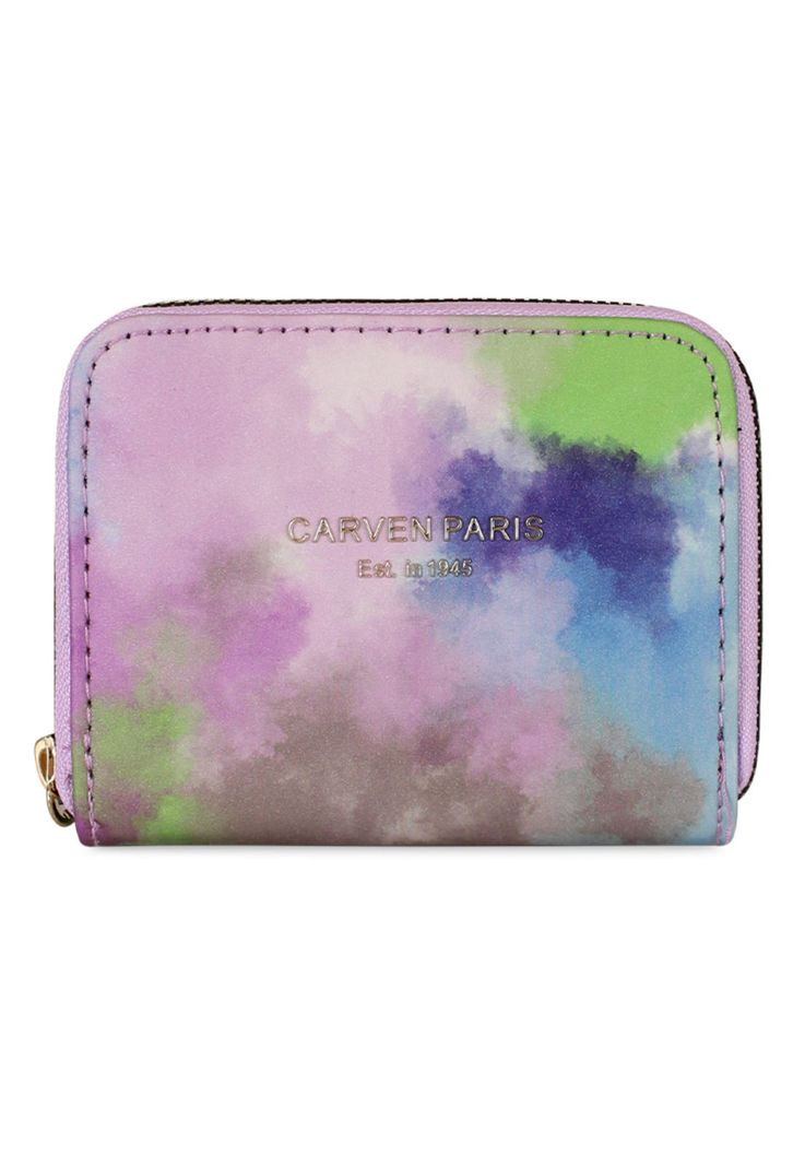 Billetera mujer SKY lila Carven Paris Purpura