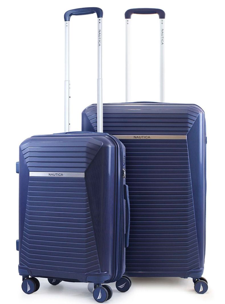 Pack 2 maletas Nautica Niza cabina 10k y mediana 20k azul M