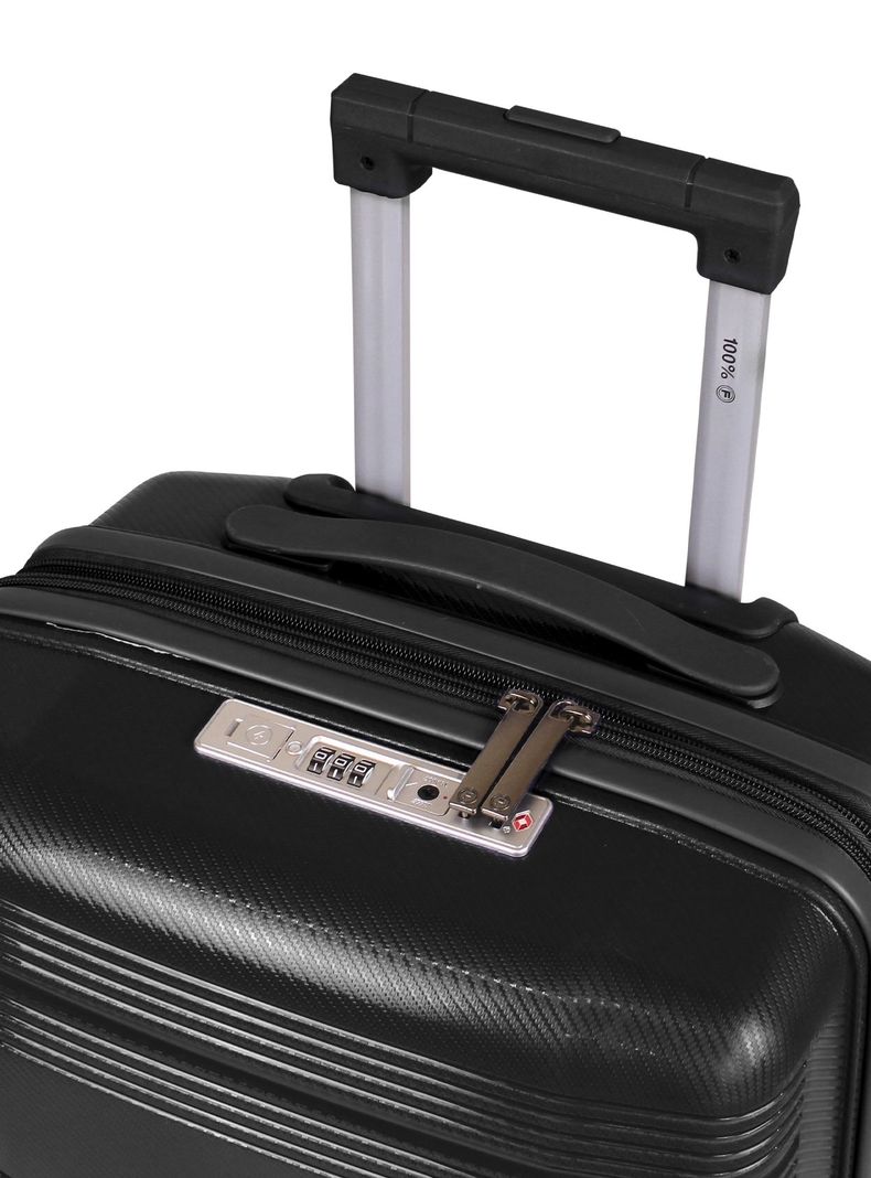Pack 2 maletas S+M Chic Negro-2