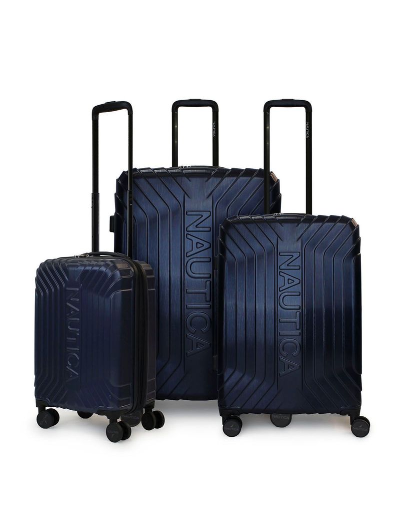 Set de 3 maletas S+M+L Nautica San Blas  azul