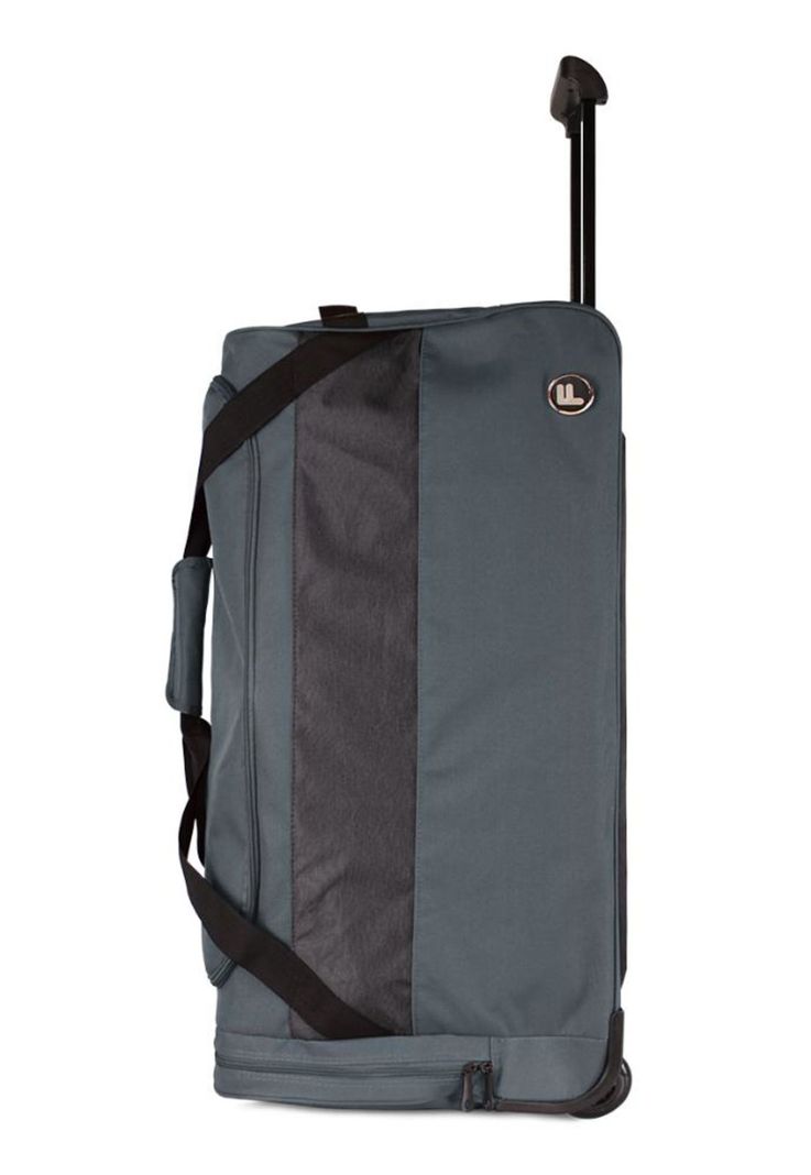 Bolso de viaje con ruedas Kross L 131 lts gris + Candado F-0