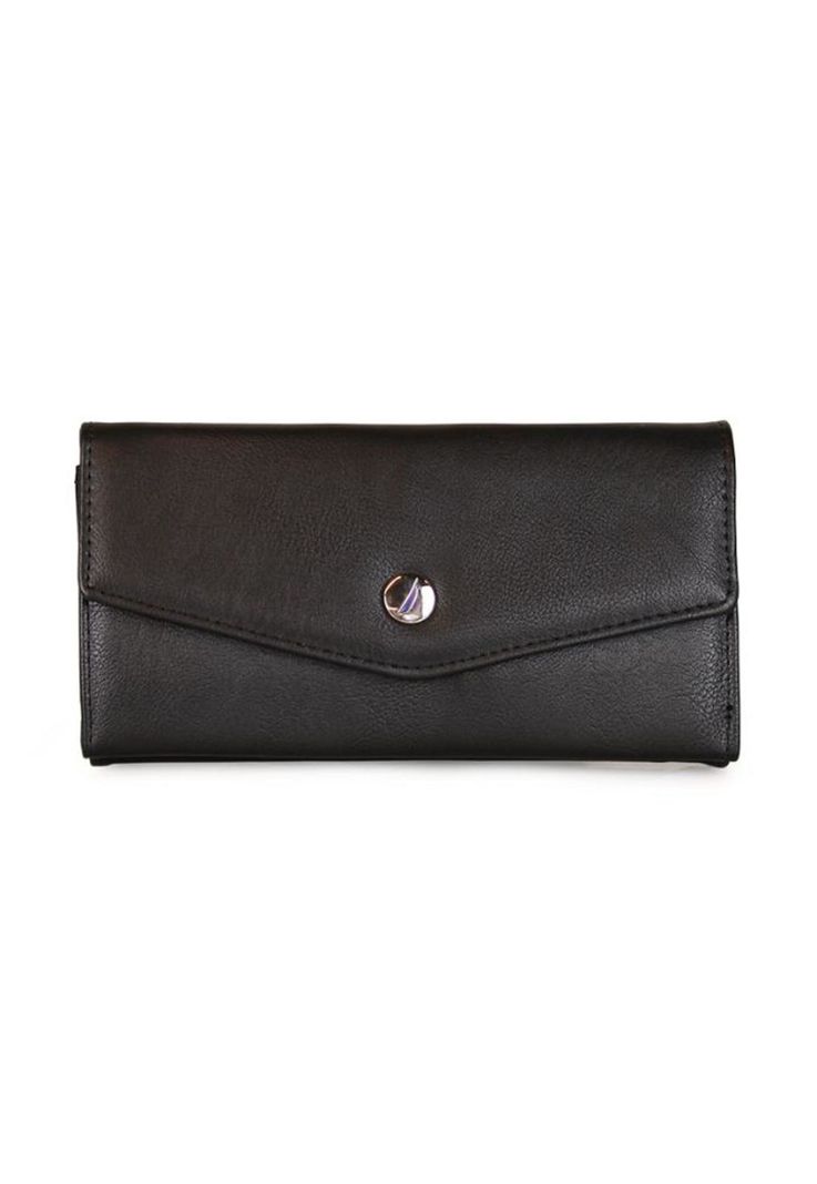 Billetera de mujer Ania negra Nautica Negro