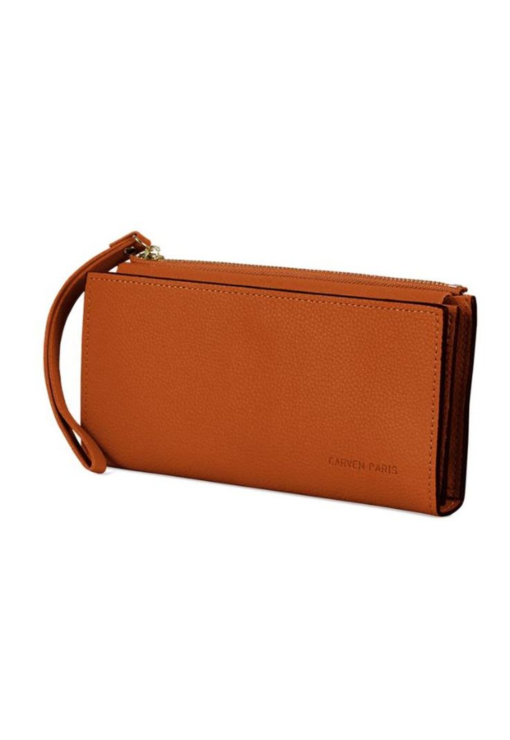 Billetera mujer Delia brown Carven Cafe S