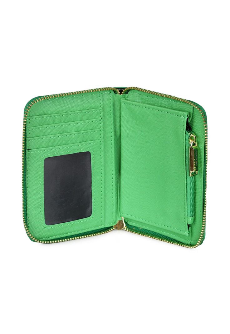 Pack Billetera Trifold verde + Pañuelo Alcala coral Kenneth Cole-3