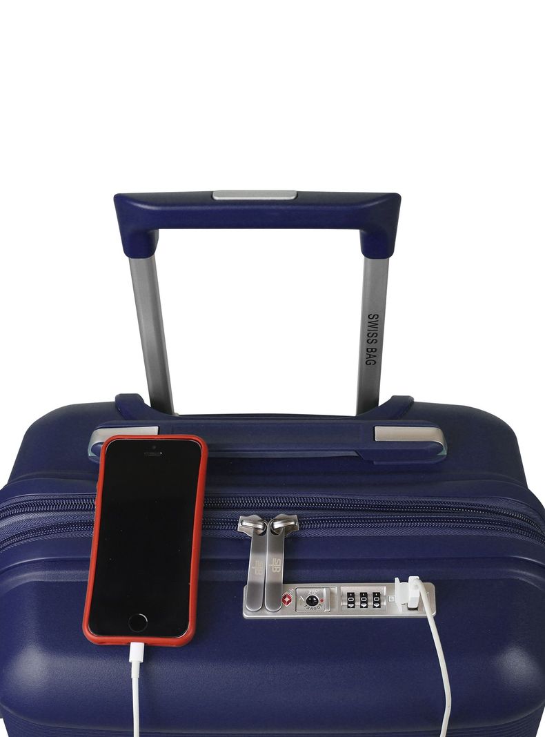 Maleta Cabina S Xpos SwissBag Azul-1