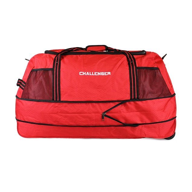 Bolso enrrollable Challenger Rojo-5