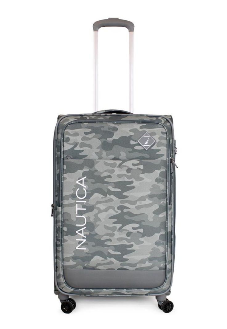 Maleta blanda de tela Barham Mediana 20kg gris Nautica M