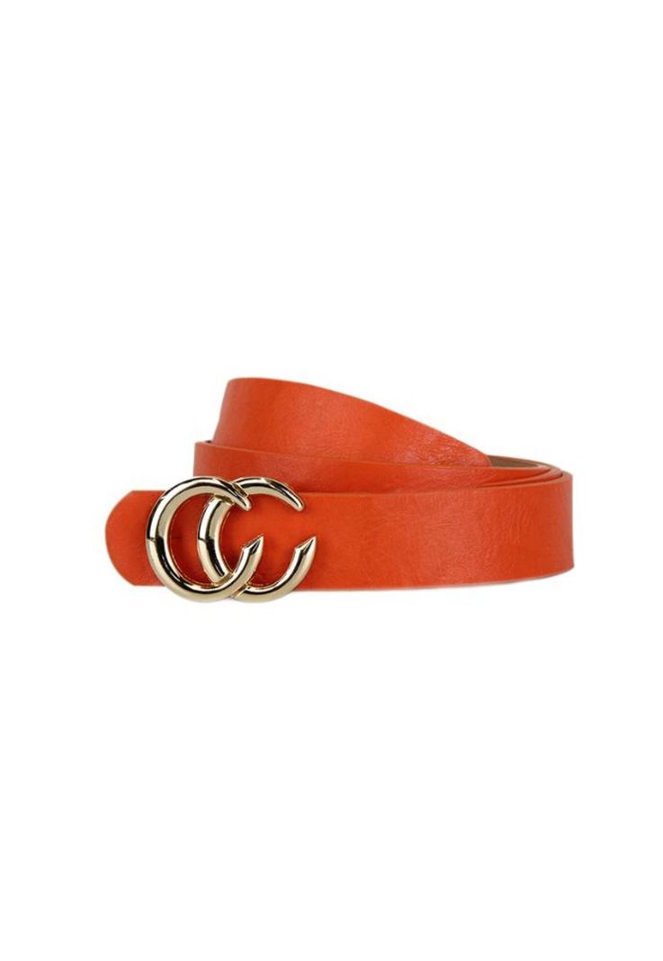 Cinturon mujer Siena orange Carven Naranjo