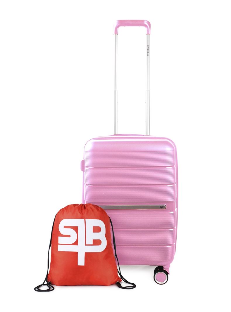 Maleta cabina S (10 Kg) Xpos Rosado + Morral de regalo -0