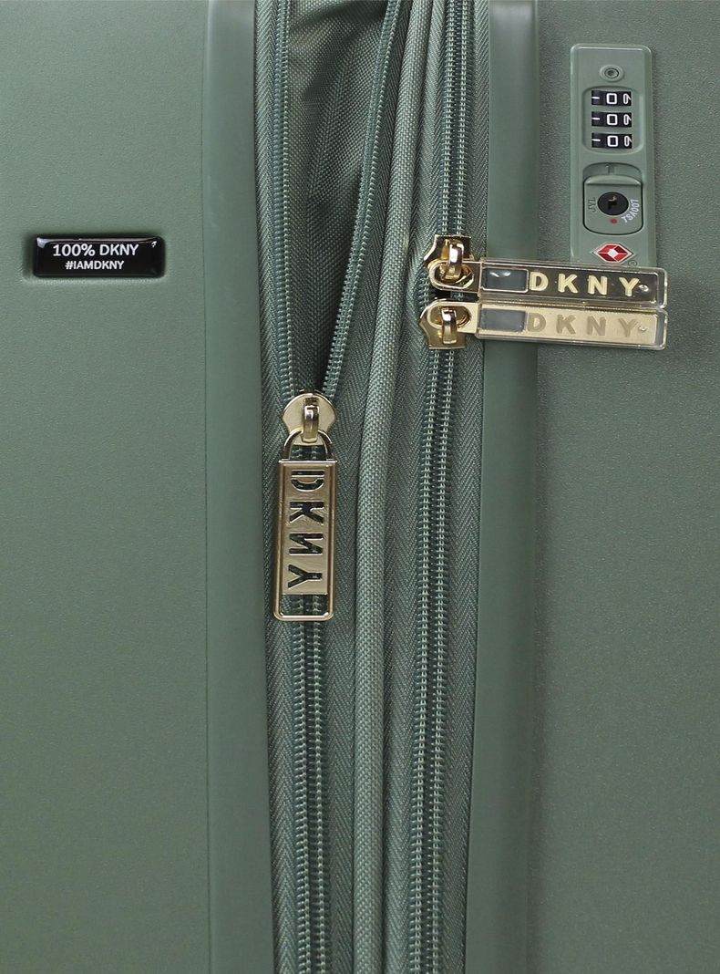 Pack 2 maletas M+L Lucerna Donna Karan Verde-4