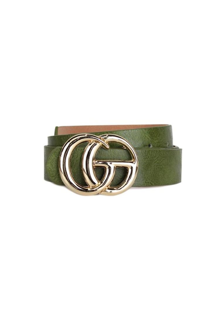 Cinturon mujer Tunja verde Carven