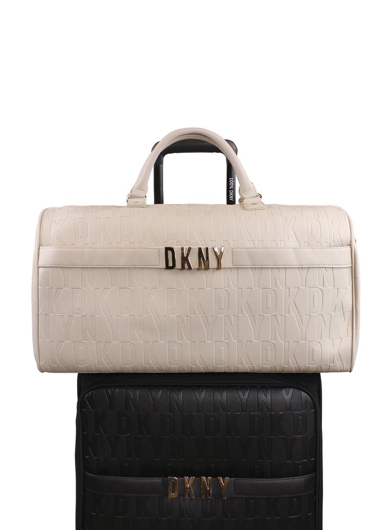 Bolso con Monedero Impressionist Beige Donna Karan-3