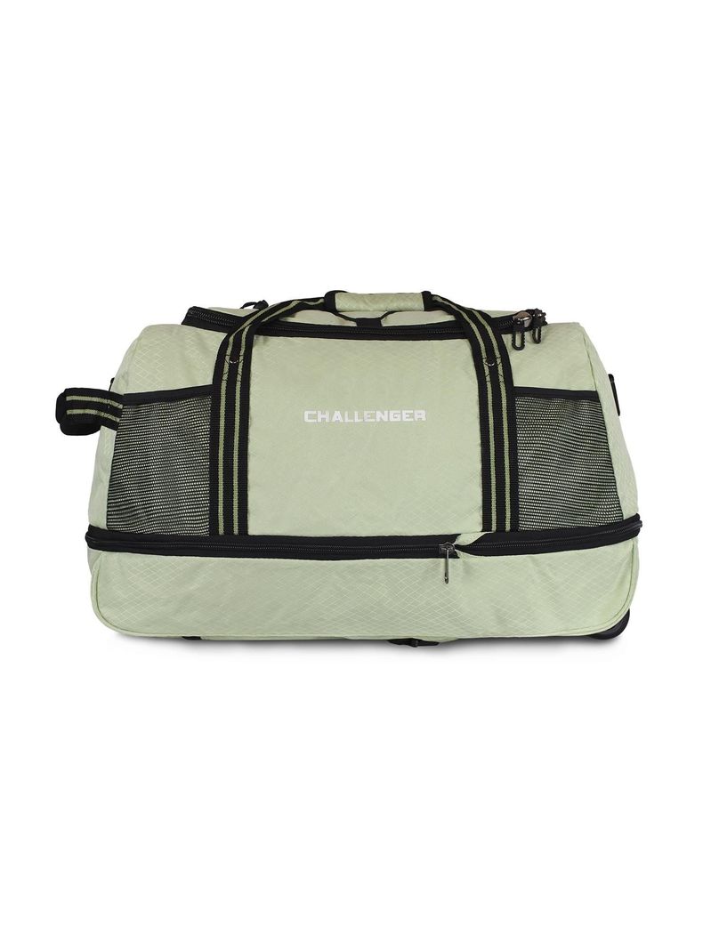 Bolso tipo mochila con ruedas Challenger Verde-1