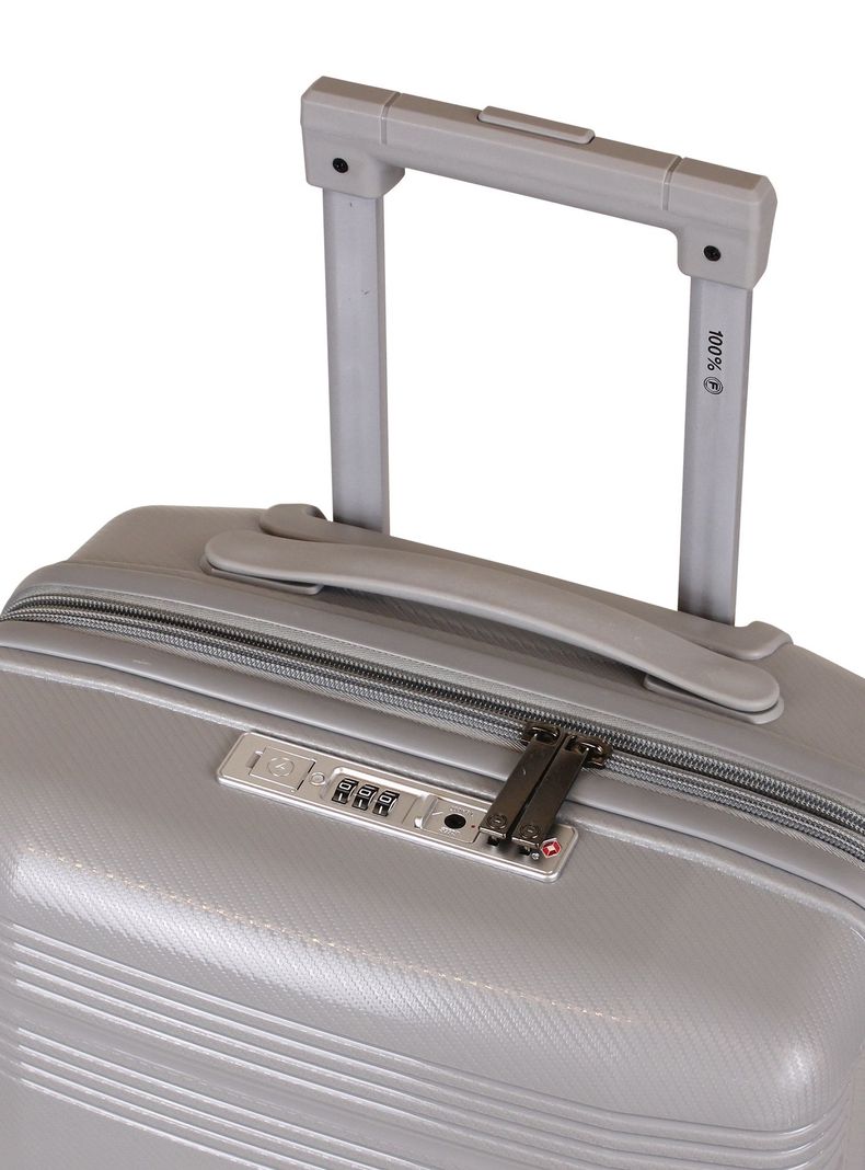 Maleta cabina S (10 Kg) Chic Gris-3