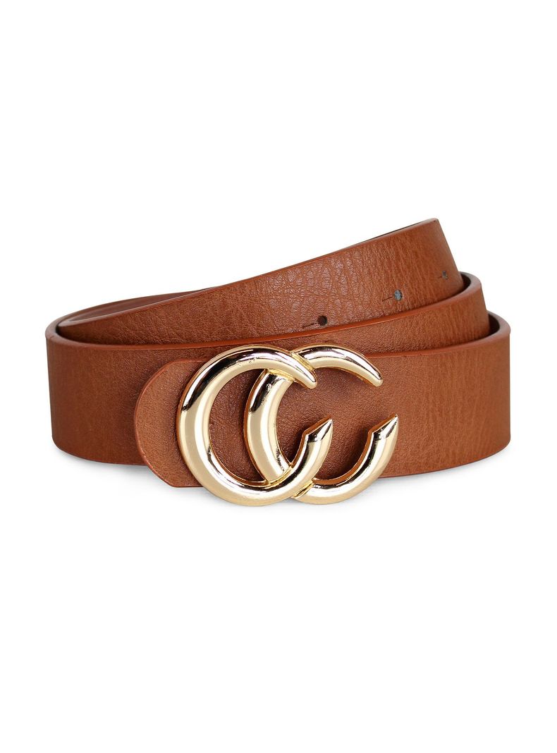 Cinturon Poly Brown-0