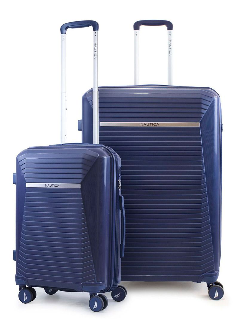 Pack 2 maletas Nautica Niza cabina 10k y grande 23k azul L