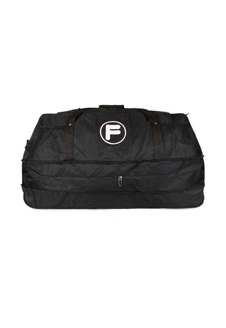 Bolso XL Kong negro enrollable con ruedas 130 ltrs + Candado F la Maleta de Chile-6