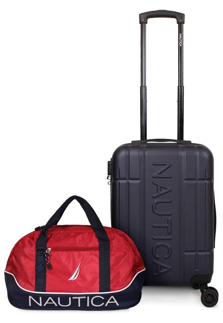 Pack Maleta cabina Amsterdam 10k azul + Bolso Mannar Nautica-0