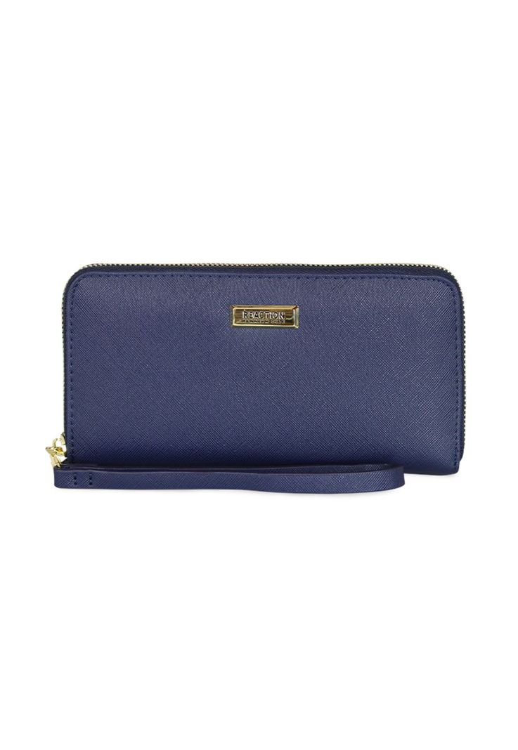 Pack Billetera Jaeda azul + Pañuelo Alcala blanco Kenneth Cole-2