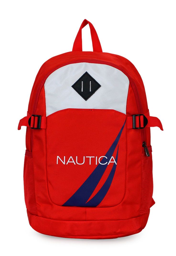 Pack Nautica Maleta cabina Amsterdam azul + Mochila Atlas roja-1