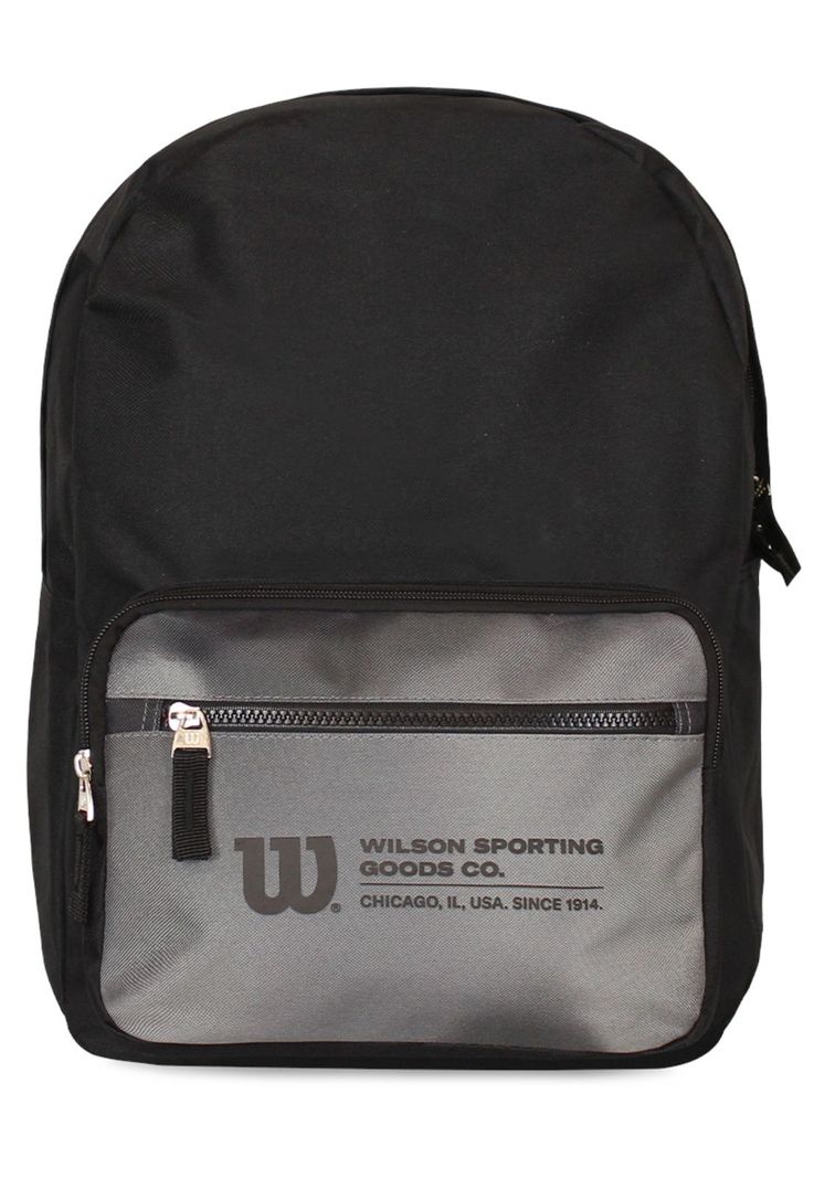 Mochila Portland negro-gris Wilson-0