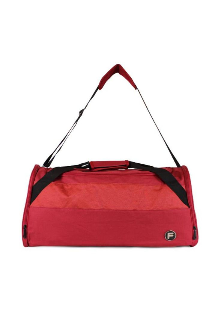 Bolso Eder M 75 lts rojo + Candado F-3