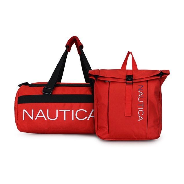 Bolso Valar + Mochila Bend Rojo-0
