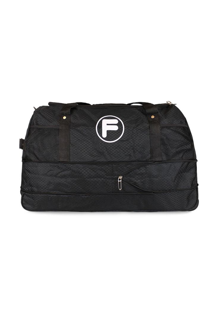 Bolso L Goliat negro enrollable con ruedas 80 ltrs F la Maleta de Chile-4