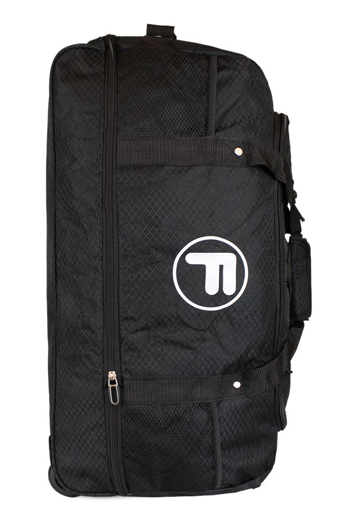Bolso L Goliat negro enrollable con ruedas 80 ltrs F la Maleta de Chile-5