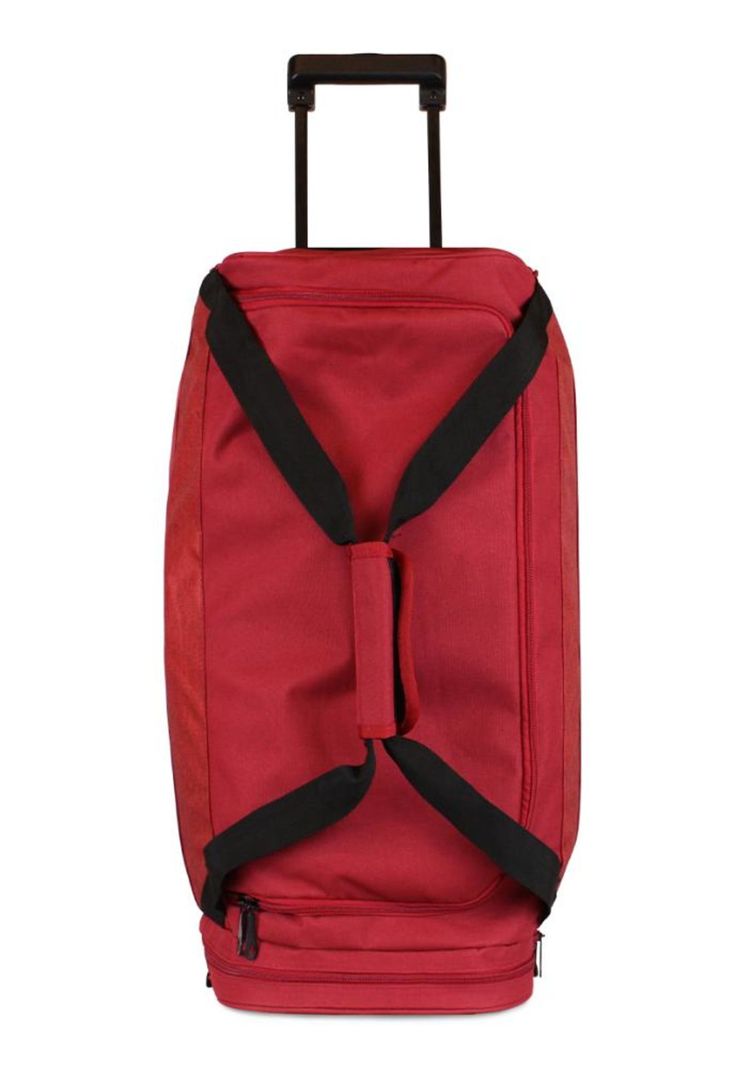 Bolso de viaje con ruedas Kross M 89 lts rojo + Candado F-2