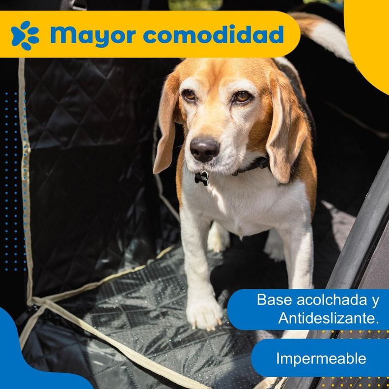 Protector Funda Cubre Asiento Auto Perros Mascotas Petpal-6
