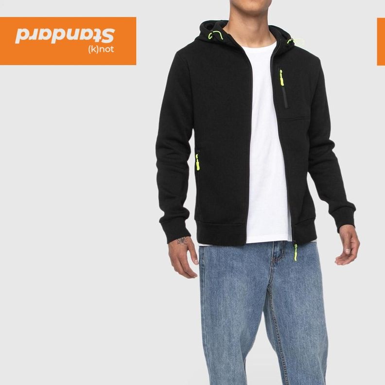 Poleron Hombre Con Cierre Algodón Standard + Capucha-7