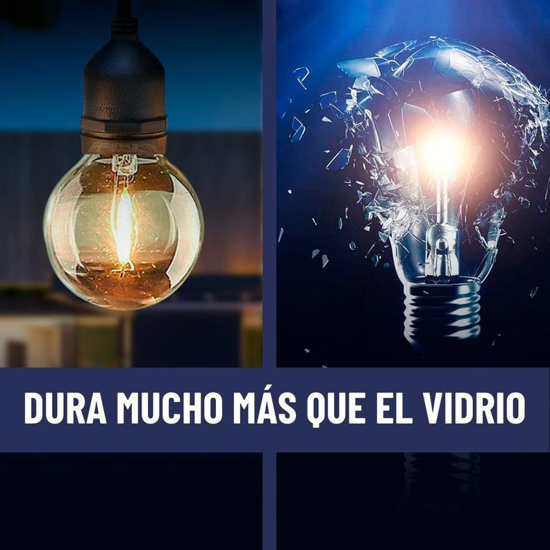 Guirnalda Luces Maxwell 10 Metros Unible + 15 Ampolletas-3