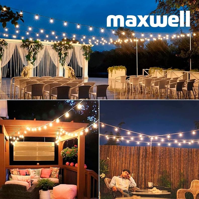 Guirnalda Luces Maxwell 10 Metros Unible + 15 Ampolletas-4