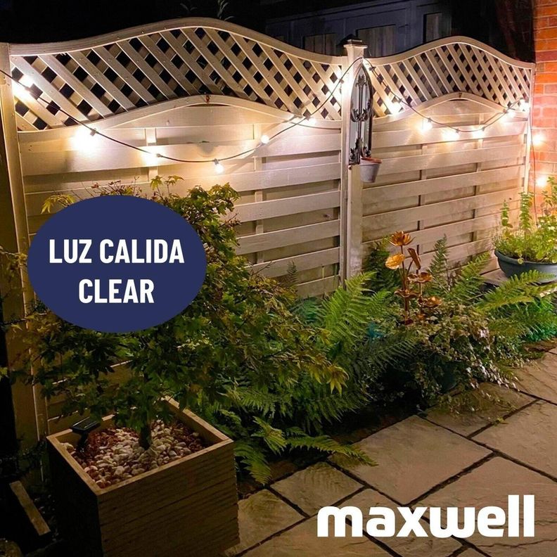 Guirnalda Luces Maxwell 10 Metros Unible + 15 Ampolletas-5